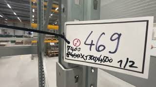 DEXION Pallet rack system