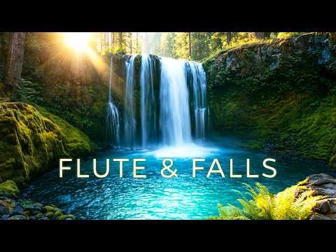 Get Back To Nature | Part 4: Flute Music & Waterfalls | 4 Hour Meditation, Sleep & Stress Relief