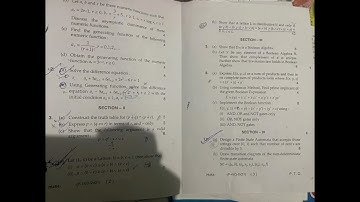 Discrete Mathematics||Msc 3rd sem||MDU||2021