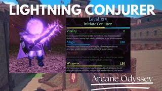 USING A STAT RESET POTION AND BECOMING A CONJURER | Arcane odyssey