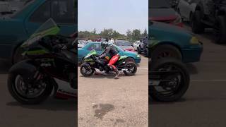 Zx10r crazy launch control🚀#Subscribe #Kawasaki #ZX10R #ViralShorts #Like #Comment #likes 