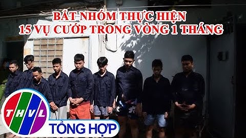 Bắt băng nhóm thực hiện 15 vụ cướp trong vòng 1 tháng