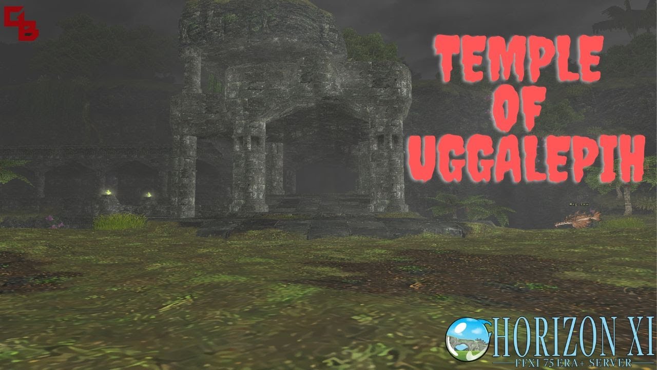 Horizon XI Temple of Uggalepih OST! FFXI 75 ERA+ Private Server YouTube