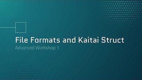 Advanced Workshop 1 - File Formats & Kaitai Struct