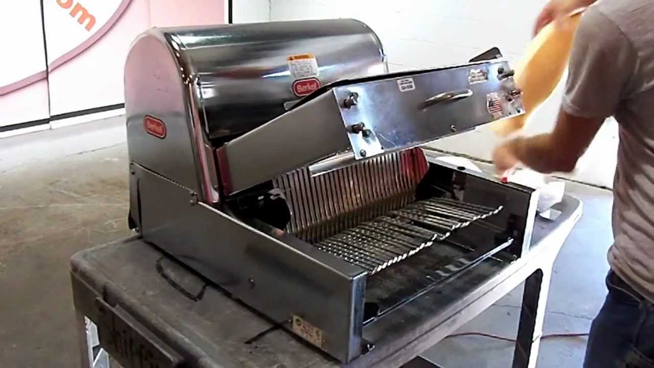 berkel bread slicer running youtube