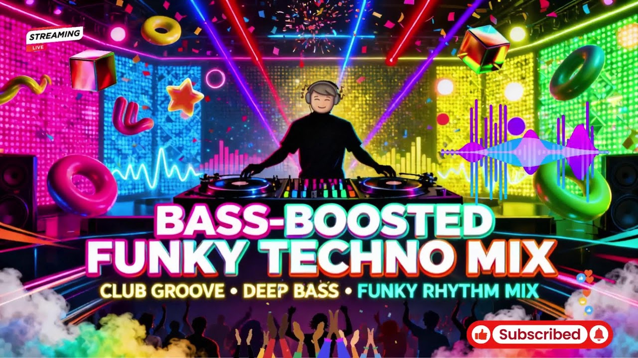 Bass Boosted Funky Techno 2026 🔊 High Energy Club Mix | Powerful Dance Beats