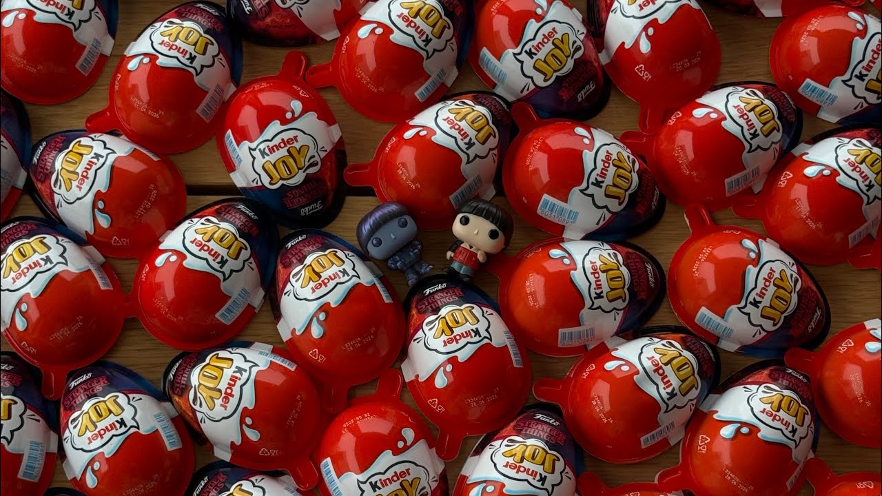 OMG I Found WILL🤩🔥 Kinder Joy STRANGER THINGS Unboxing! Code for Will 