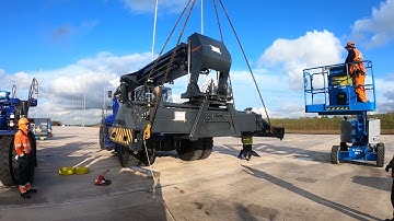 Maritime Transport East Midlands Gateway Time-lapse SANY Build Video