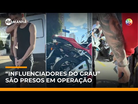 Video influenciadores-do-grau-sao-presos-durante-operacao-policial-em-sp-sbt-manha