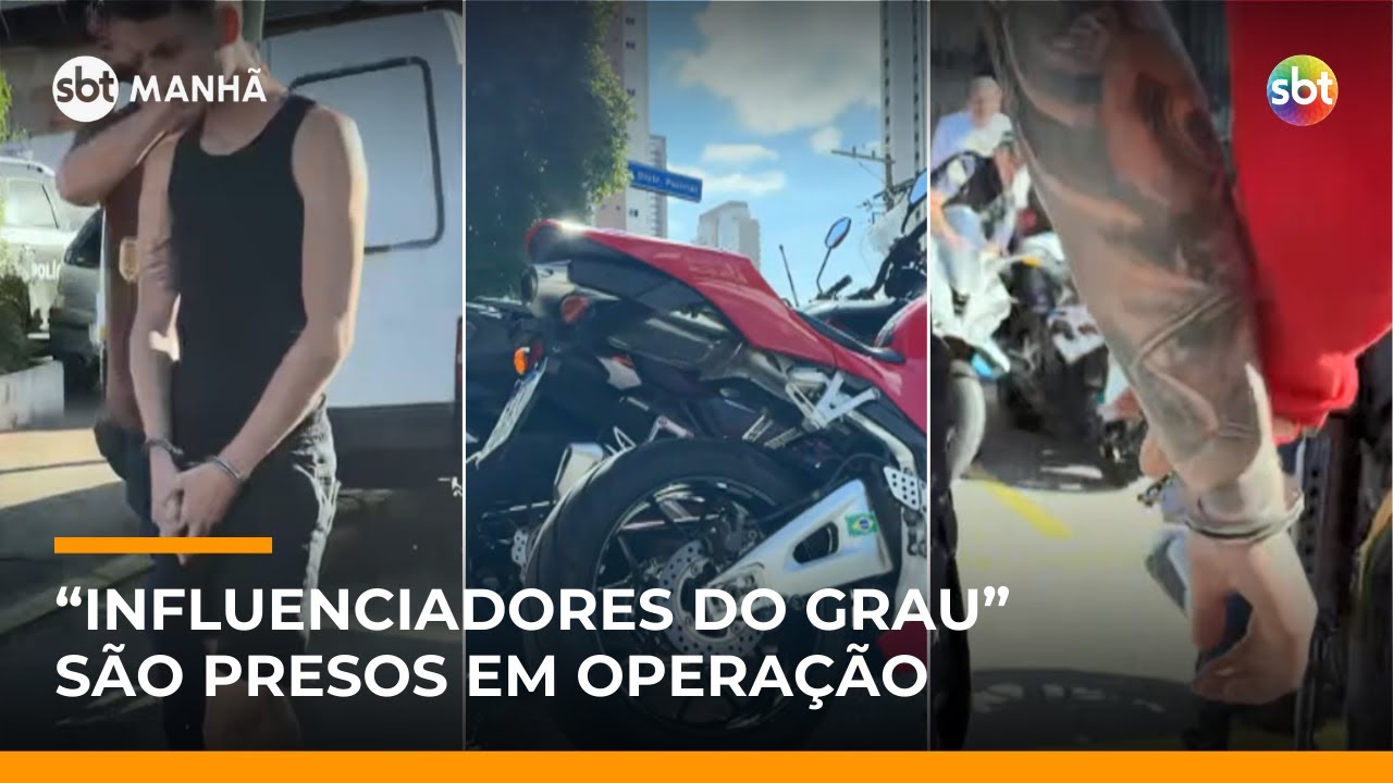 “Influenciadores do grau” são presos durante operação policial em SP | 