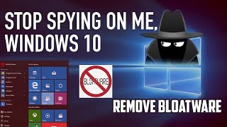 Speed Up Windows 10 By Removing Bloatware | HINDI
