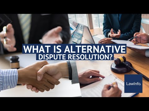 What Is Alternative Dispute Resolution? | LawInfo