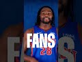 To the best fans in the league, thank you for the love and support this season #detroitpistons