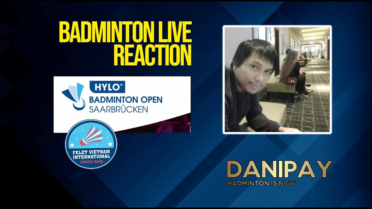 Hylo Open 2025 | Live Badminton Reaction (Sample)