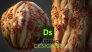 Stylized Tree Surface - Substance 3D Designer