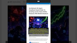 🧐👉 DeepBook dispara 23% após lançamento do Predict, mas riscos de segurança ... #QixNewsCrypto