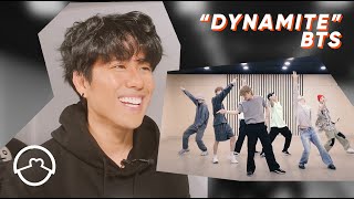 Performer Reacts to BTS "Dynamite" Dance Practice