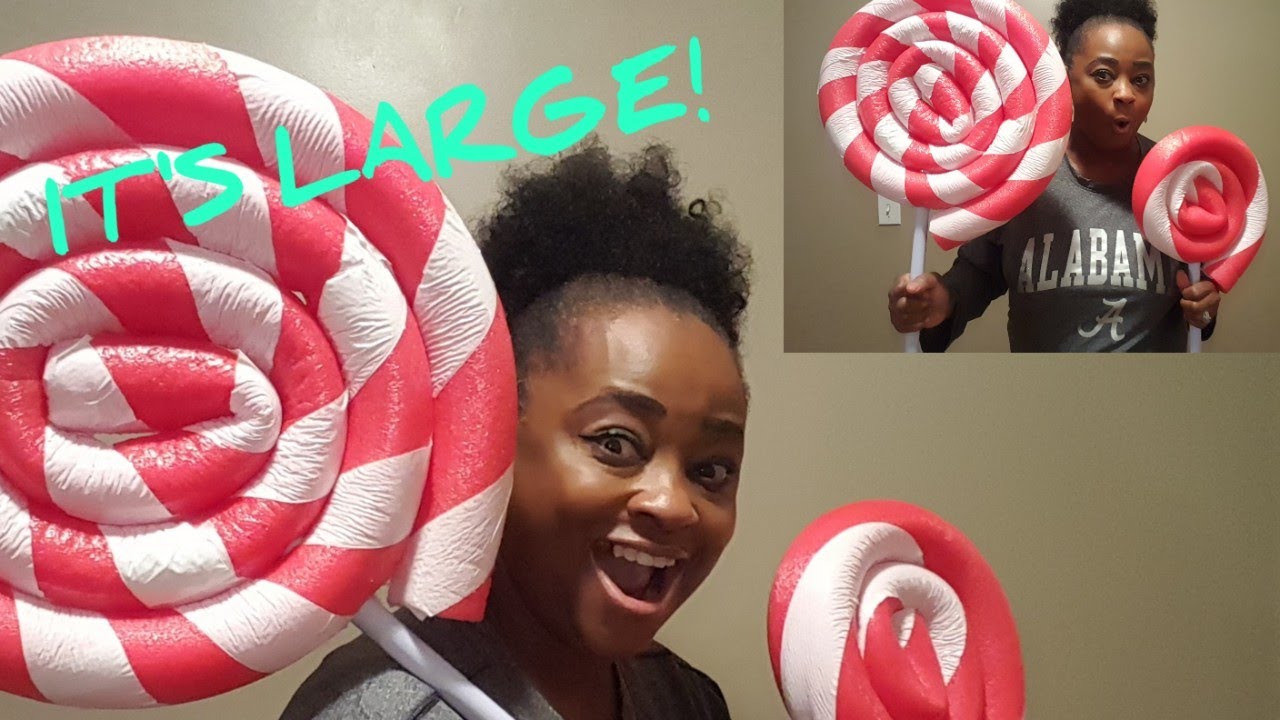 DiyHow to make giant lollipops using pool noodles 5 Dollar tree DIY