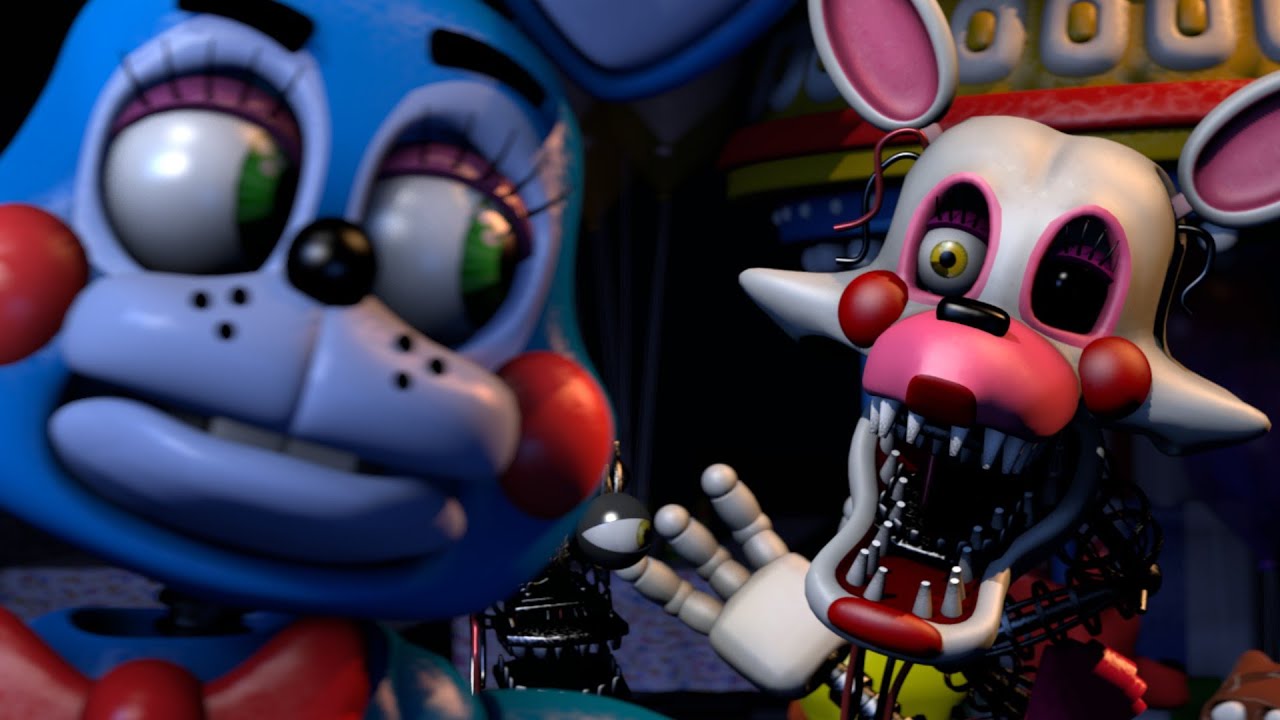 [SFM] Mangle in FNaF 2 Movie