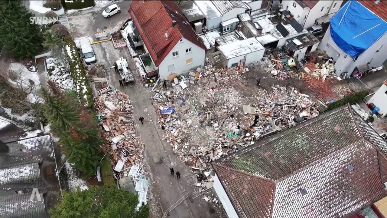 Ursache für Explosion in Albstadt-Tailfingen ungeklärt. Gefahr in Verzug ?