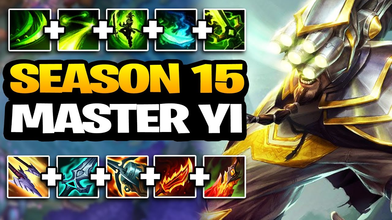 NEW SEASON 15 MASTER YI ULTIMATE GUIDE | PATHING, RUNES, ITEMS - League of Legends