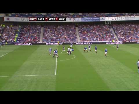 Peter Lovenkrands (70 Mins) Vs Rangers - Friendly ...