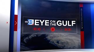 Tropical Storm Bertha moving across upper Texas coast