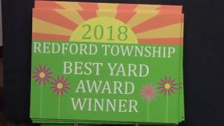 2018 Redford Beautification Commission Best Yard Awards