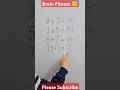 Brain Fitness 😇 If You are Smart, You can!!🥳 #smartsolution #puzzle #brainbreaks