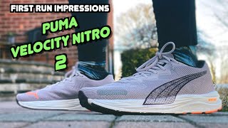 FIRST RUN IMPRESSIONS: PUMA VELOCITY NITRO 2