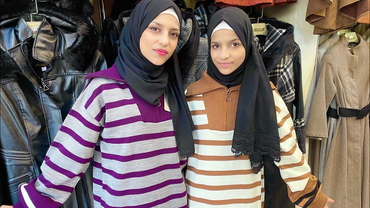 ختارو معنا مشتريات ملابس الشتوية موضه2024🙈🌹