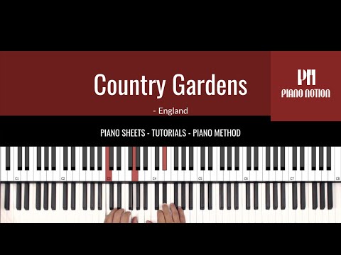 Country Gardens  (Easy Piano) - Piano Notion