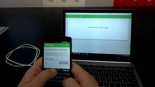Chrome App with NFC talking to Android host-based card emulation application screenshot 3
