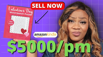 Step by Step Tutorial - Make Valentine Word Search Puzzles that REALLY Sell on Amazon KDP ($5000/pm)