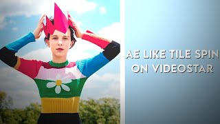 ae like tile spin on videostar