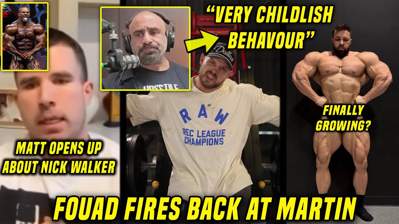 Matt Jansen FINALLY OPENS UP about Nick Walker + Fouad VS Martin Continues + Regan Grimes Growing?