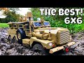The best Scale RTR you can buy! 1/12 HG P602 US MRAP Cougar 6x6. OMG it's awesome!