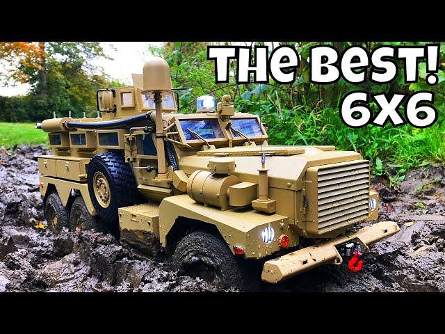 The best Scale 6x6 you can buy! US MRAP Cougar 6x6. OMG it's