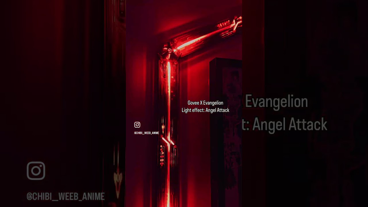 The new Govee X Evangelion Gaming Wall Lights! 🤩✨ 