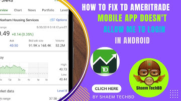 How to Fix TD Ameritrade Mobile App Doesn