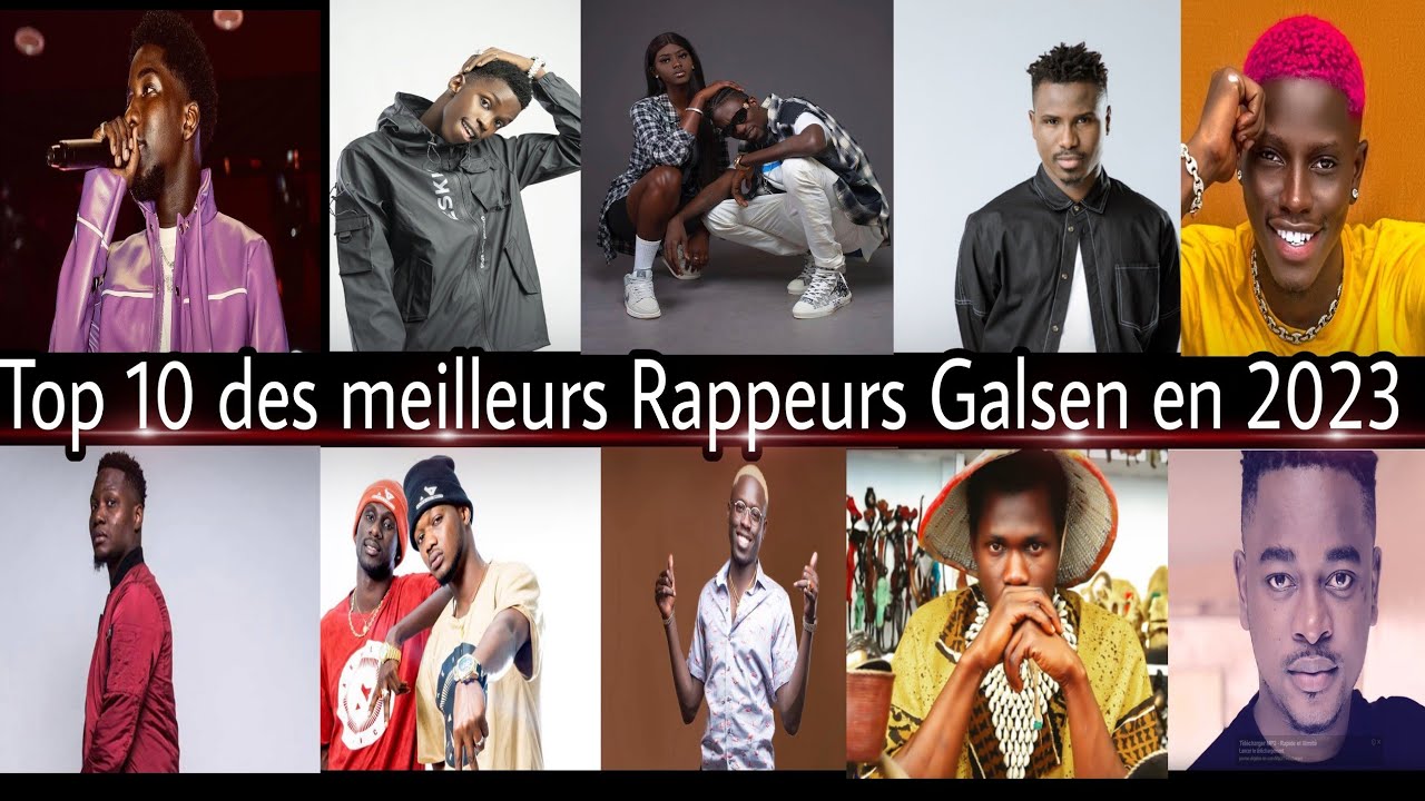 Senegal Rapper Top 10 des meilleurs rappeurs Sénégalais en 2023 - YouTube
