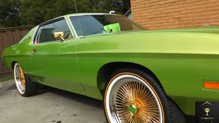 1972 Ford LTD on 22" Gold Zeniths & Big Vogues from Oakland, ca EP230