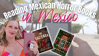 Reading Mexican Thriller/Horror Books in Mexico 🇲🇽