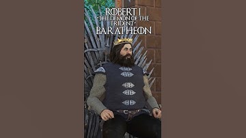 Robert I Baratheon "The Demon of the Trident" |  Kings of Westeros | Bannerlord Game of Thrones Mod