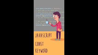 Javascript const keyword