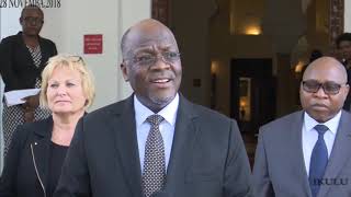 RAIS DKT.MAGUFULI AKUTANA NA WAZIRI WA MAENDELEO YA KIMATAIFA WA NORWAY.IKULU DAR ES SALAAM RAIS DKT.MAGUFULI AKUTANA NA WAZIRI WA MAENDELEO YA KIMATAIFA WA NORWAY.IKULU DAR ES SALAAM