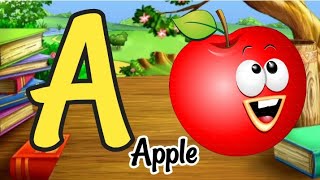 A for Apple,B for ball, learn English alphabet easily, learn English rhymes, English alphabet, ABC