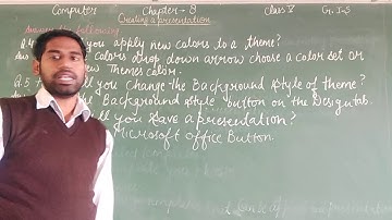 Class 5 II Computer II Ch 8 Book exercise