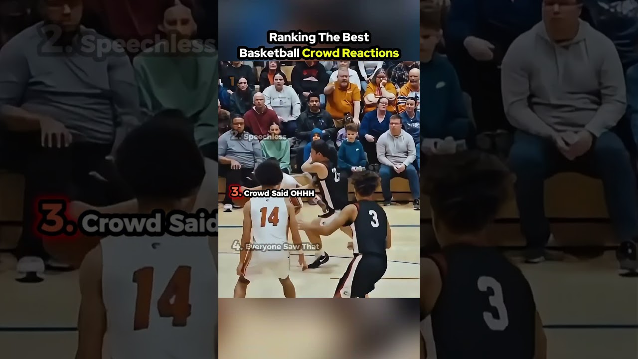 Ranking The Best Basketball Crowd Reactions🏀