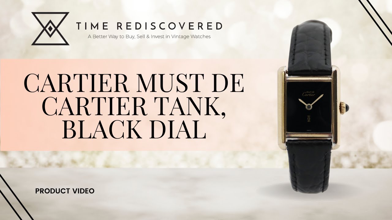 Tank Must De Cartier Watches